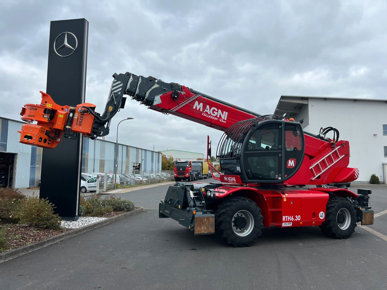 Magni RTH 6.30 SH / Fällkran / Westtech CS750 - Телескопски ракувач: слика 1 Magni RTH 6.30 SH / Fällkran / Westtech CS750 - Телескопски ракувач: слика 1