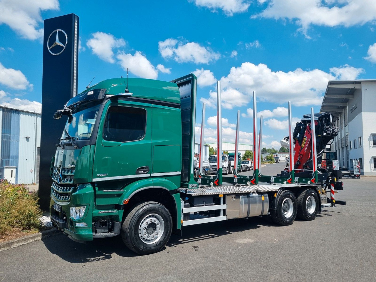 Mercedes-Benz Arocs 2651L 6x4 Palfinger-EPSILON Y Crane M12Z91 - Камион за дрва, Камион со кран: слика 3 Mercedes-Benz Arocs 2651L 6x4 Palfinger-EPSILON Y Crane M12Z91 - Камион за дрва, Камион со кран: слика 3