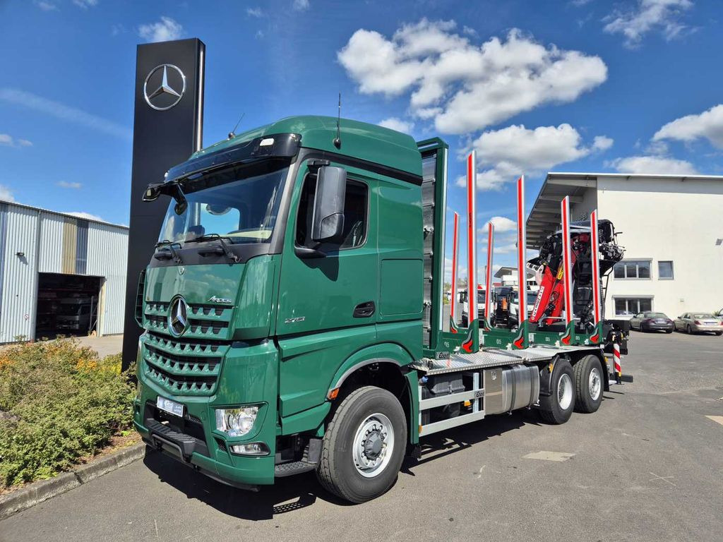 Mercedes-Benz Arocs 2751 L 6x2 (6x4) HAD + Kran: Epsilon M12Z - Камион за дрва, Камион со кран: слика 1 Mercedes-Benz Arocs 2751 L 6x2 (6x4) HAD + Kran: Epsilon M12Z - Камион за дрва, Камион со кран: слика 1