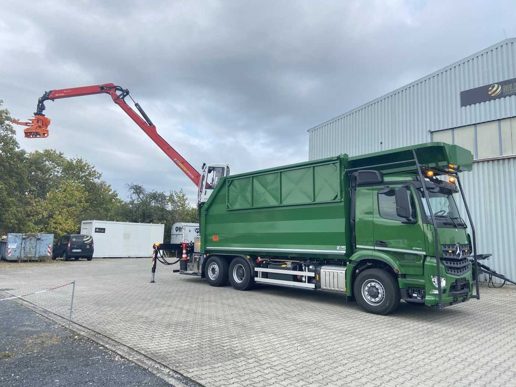 Нов Камион за дрва, Камион со кран Mercedes-Benz Arocs 2751L HAD + Q170L (11,5m!) -EBERT-Fäll-LKW: слика 9