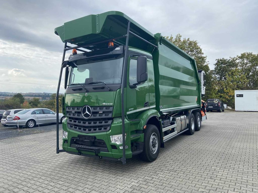 Нов Камион за дрва, Камион со кран Mercedes-Benz Arocs 2751L HAD + Q170L (11,5m!) -EBERT-Fäll-LKW: слика 12