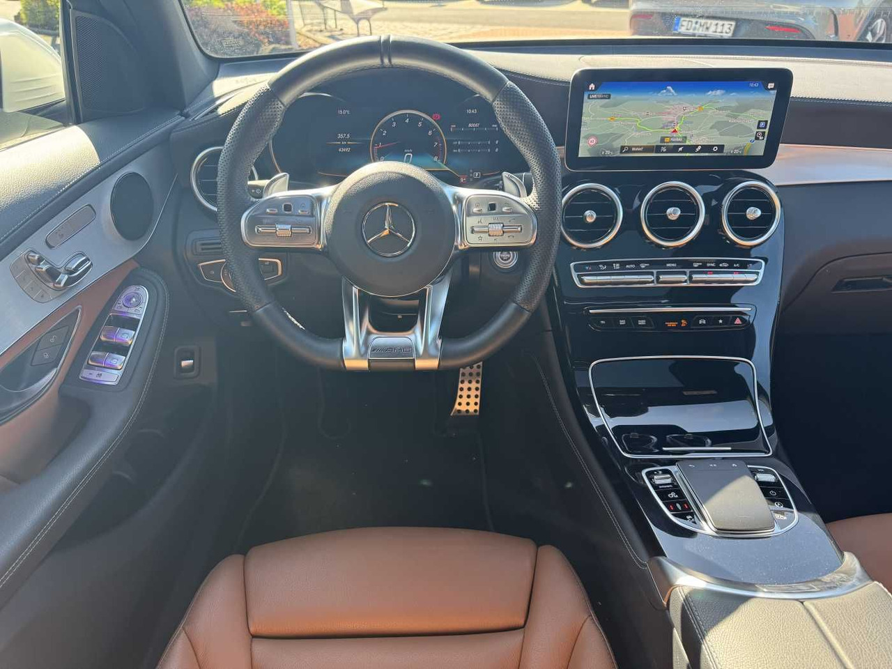 Автомобил Mercedes-Benz GLC 43 AMG Coupe AirM+Memory+RFK+ SPUR+TOTW+ESD: слика 14