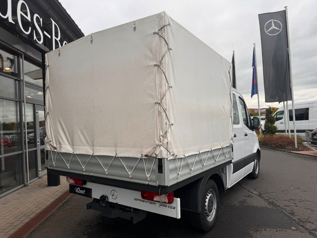 Mercedes-Benz Sprinter 215 CDI DoKa 9G Klima AHK SHZ - Комбе со отворен сандак, Комби со двојна кабина: слика 4 Mercedes-Benz Sprinter 215 CDI DoKa 9G Klima AHK SHZ - Комбе со отворен сандак, Комби со двојна кабина: слика 4