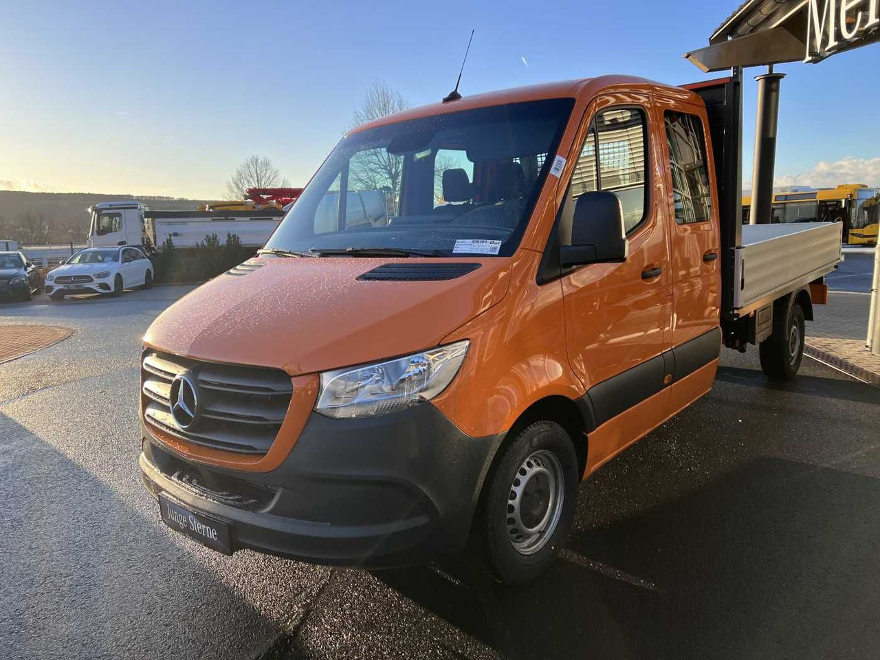 Mercedes-Benz Sprinter 317 CDI DoKa 4325 Klima MBUX Stdheiz - Комбе со церада, Комби со двојна кабина: слика 3 Mercedes-Benz Sprinter 317 CDI DoKa 4325 Klima MBUX Stdheiz - Комбе со церада, Комби со двојна кабина: слика 3
