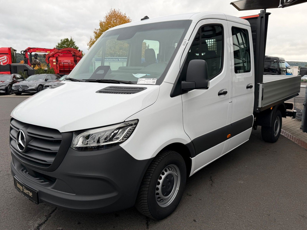 Mercedes-Benz Sprinter 319 CDI 3665 DoKa AHK Klima LED - Комбе со отворен сандак, Комби со двојна кабина: слика 3 Mercedes-Benz Sprinter 319 CDI 3665 DoKa AHK Klima LED - Комбе со отворен сандак, Комби со двојна кабина: слика 3