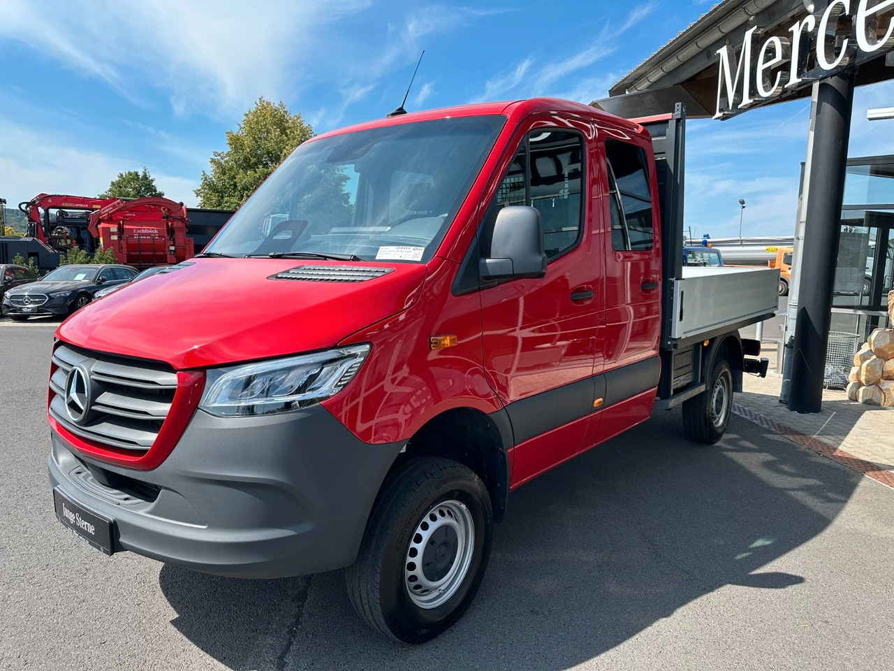 Mercedes-Benz Sprinter 319 CDI 4x4 DoKa Klima AHK3,5to - Комбе со церада, Комби со двојна кабина: слика 3 Mercedes-Benz Sprinter 319 CDI 4x4 DoKa Klima AHK3,5to - Комбе со церада, Комби со двојна кабина: слика 3