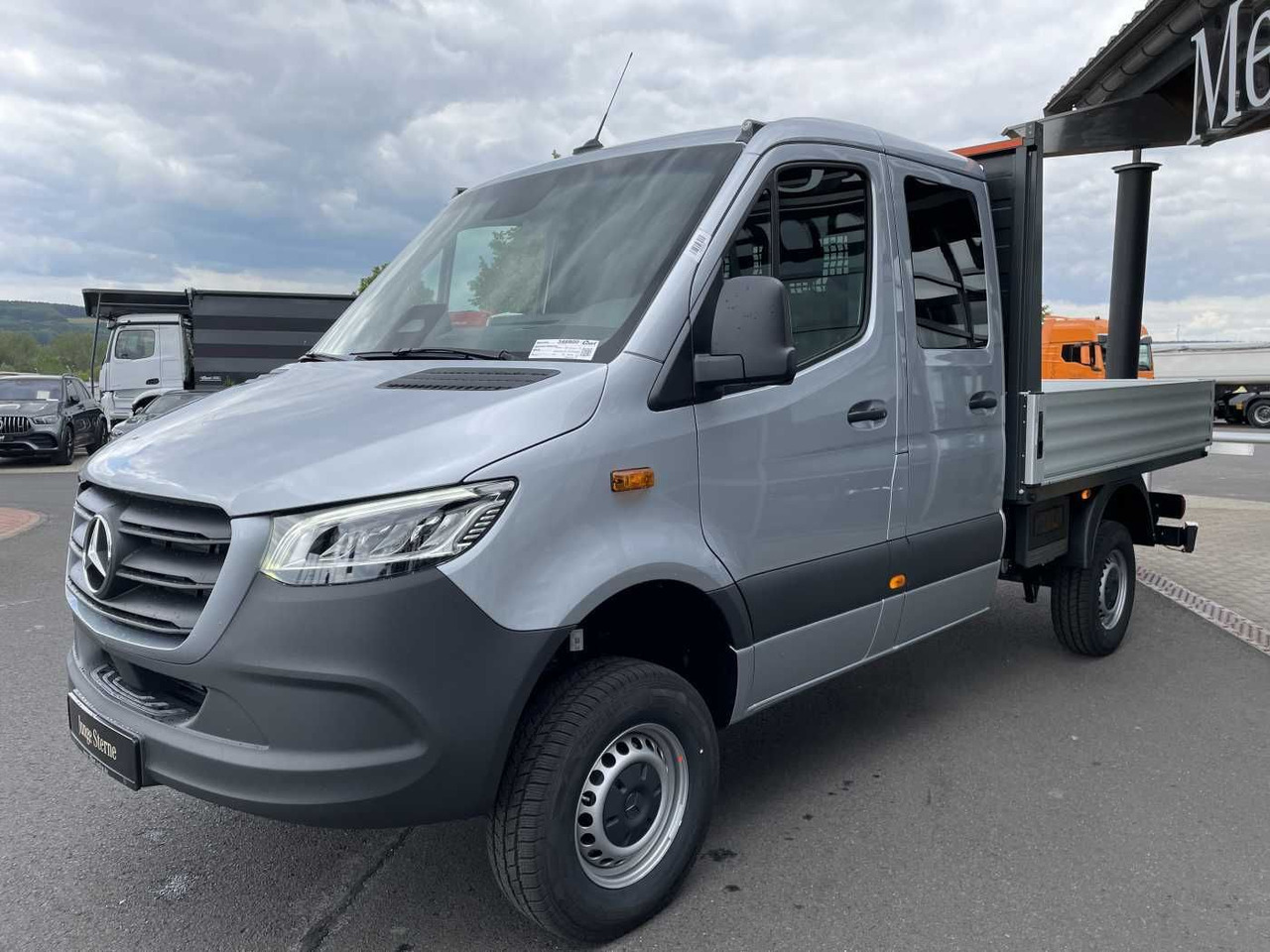 Mercedes-Benz Sprinter 319 CDI 4x4 DoKa Klima Stdheiz AHK LED - Комбе со церада: слика 3 Mercedes-Benz Sprinter 319 CDI 4x4 DoKa Klima Stdheiz AHK LED - Комбе со церада: слика 3