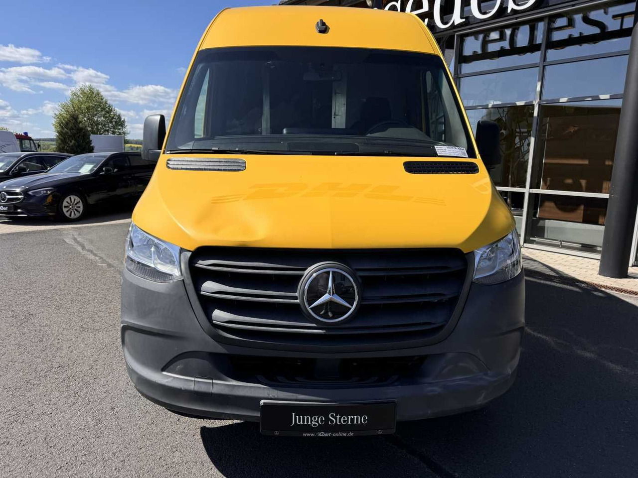 Mercedes-Benz eSprinter 312 KEP-AusbauPaket-Regal Kamera Klima - Товарно комбе, Електрично комбе: слика 2 Mercedes-Benz eSprinter 312 KEP-AusbauPaket-Regal Kamera Klima - Товарно комбе, Електрично комбе: слика 2