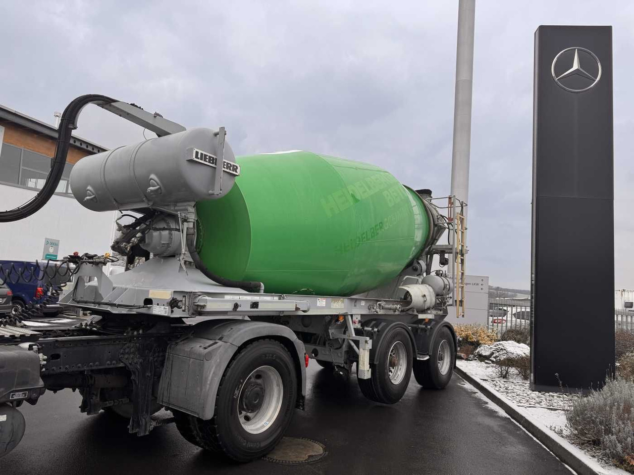 Müller-Mitteltal SF32BM/BT Liebherr HTM1004 10m³ BPW Liftachse - Полуприколка миксер за бетон: слика 2 Müller-Mitteltal SF32BM/BT Liebherr HTM1004 10m³ BPW Liftachse - Полуприколка миксер за бетон: слика 2