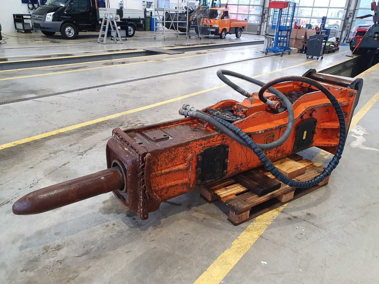 NPK GH 15 Enviro Hydraulikhammer 28-45to MS25 - Хидрауличен чекан за Градежна машина: слика 5 NPK GH 15 Enviro Hydraulikhammer 28-45to MS25 - Хидрауличен чекан за Градежна машина: слика 5