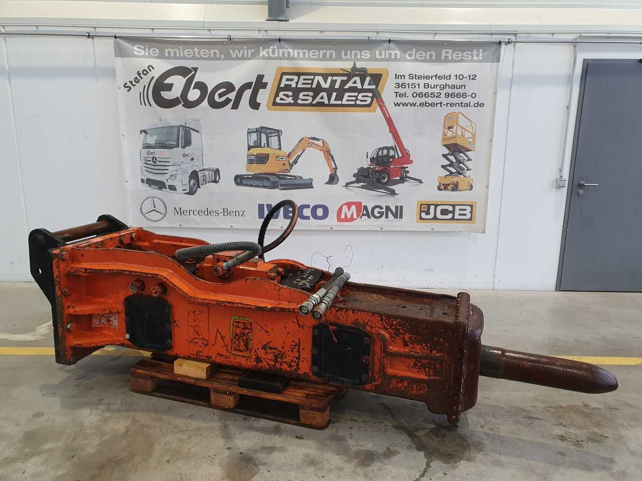 NPK GH 15 Enviro Hydraulikhammer 28-45to MS25 - Хидрауличен чекан за Градежна машина: слика 1 NPK GH 15 Enviro Hydraulikhammer 28-45to MS25 - Хидрауличен чекан за Градежна машина: слика 1