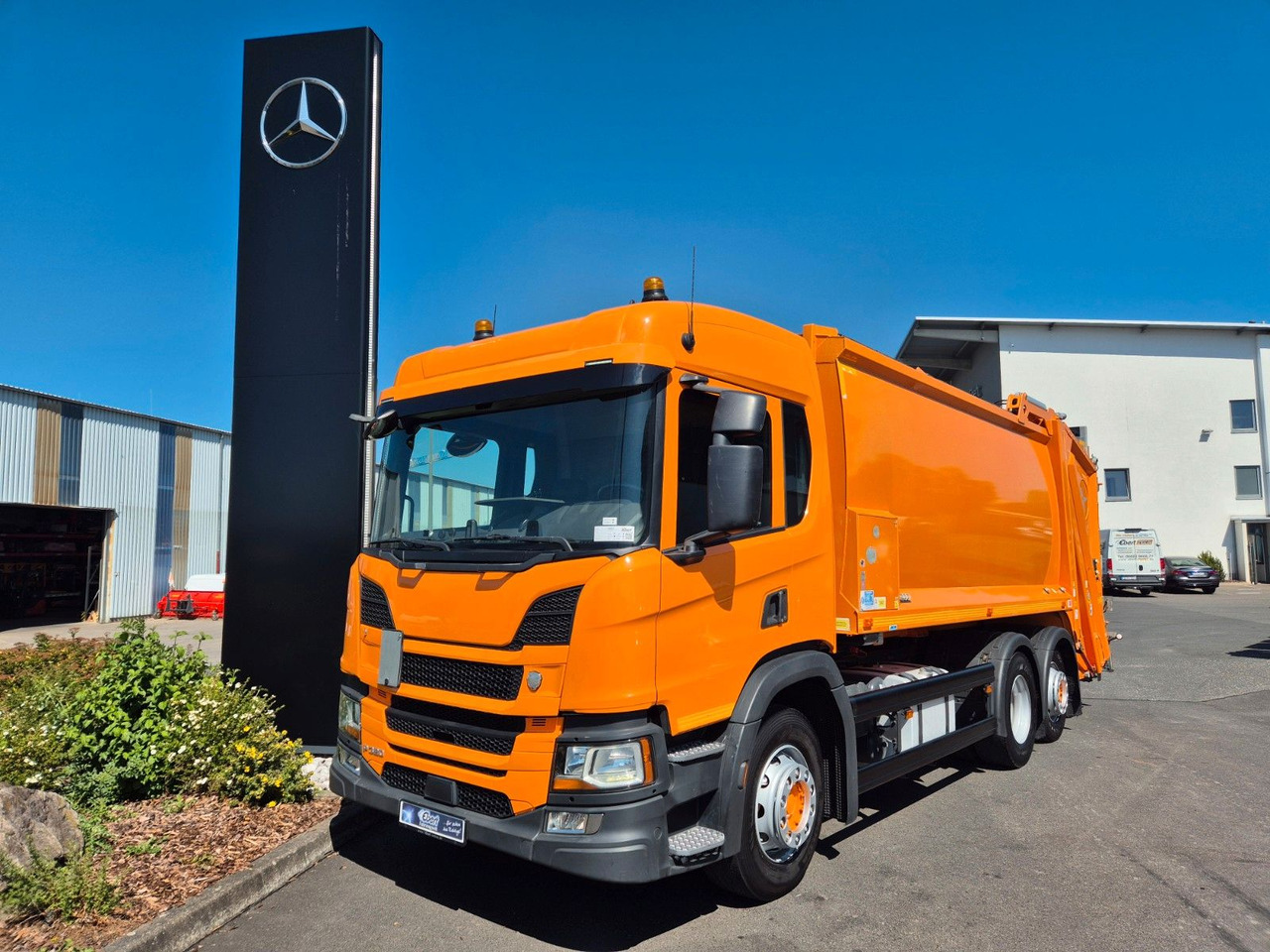 Scania P 320 B6x2*4NA Olympus 21 W ASF Hecklader - Камион за ѓубре: слика 1 Scania P 320 B6x2*4NA Olympus 21 W ASF Hecklader - Камион за ѓубре: слика 1
