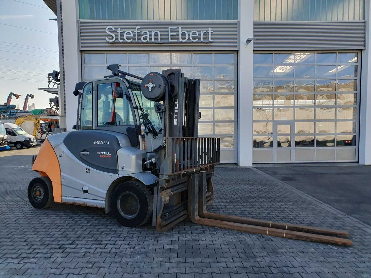 Still RX70-80 / Duplex: 4.70m! / Zinkenversteller / SS - Дизел вилушкар: слика 1 Still RX70-80 / Duplex: 4.70m! / Zinkenversteller / SS - Дизел вилушкар: слика 1