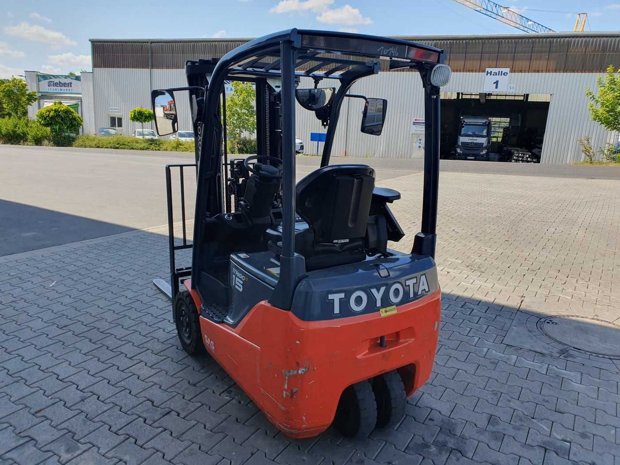 Toyota 8FBET15 / Triplex: 4.30m / nur 1.842h! / SS - Електричен вилушкар: слика 5 Toyota 8FBET15 / Triplex: 4.30m / nur 1.842h! / SS - Електричен вилушкар: слика 5