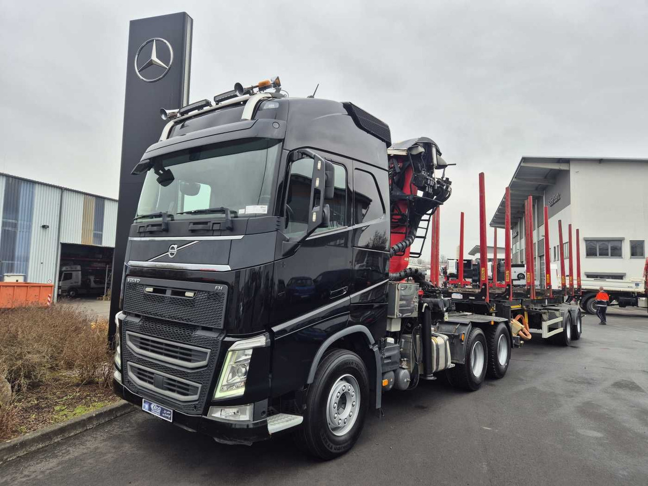 Volvo FH 540 6x4 Palfinger S260Z96 Doll Teleskop-Langh - Камион за дрва: слика 2 Volvo FH 540 6x4 Palfinger S260Z96 Doll Teleskop-Langh - Камион за дрва: слика 2