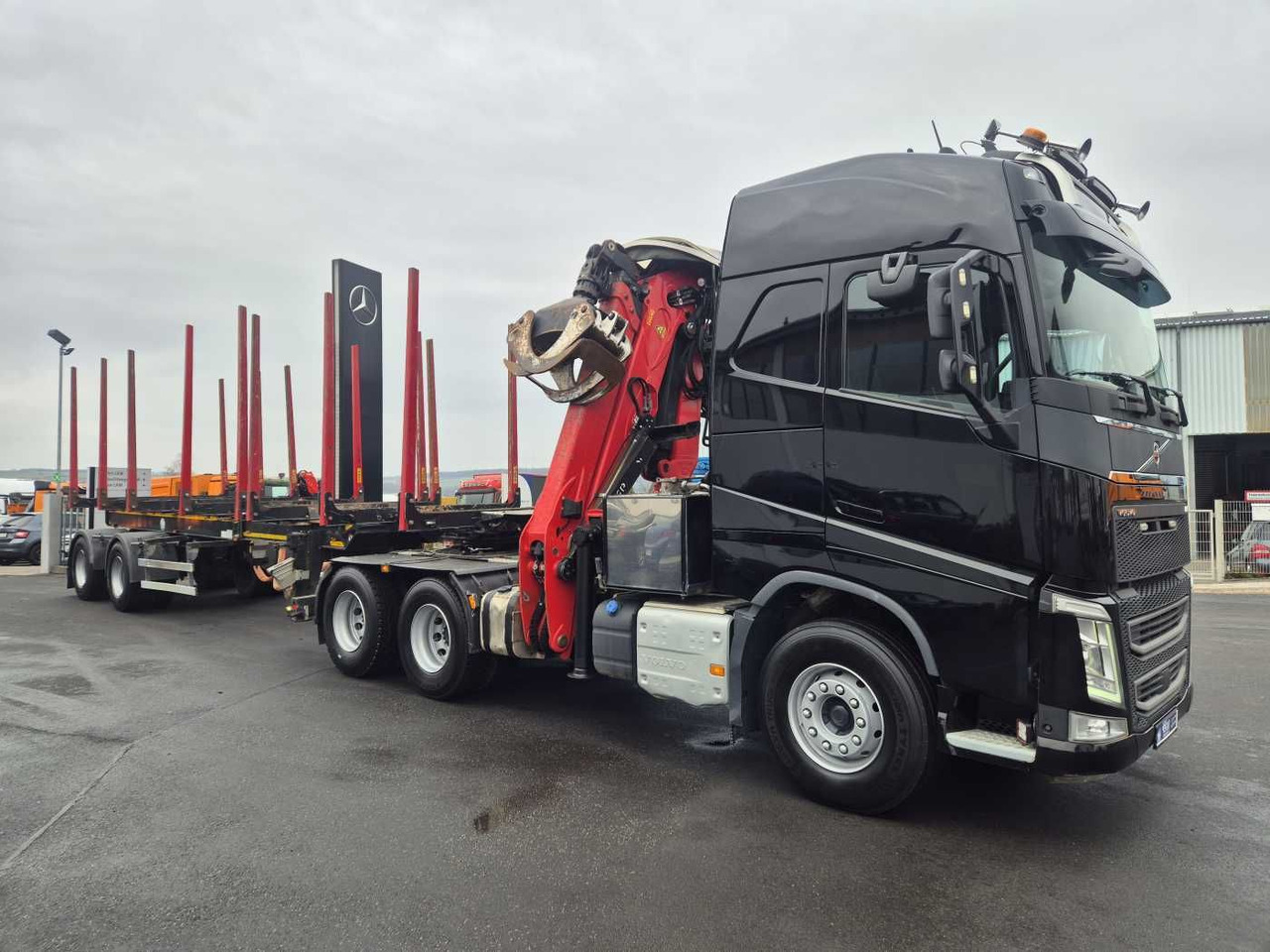 Volvo FH 540 6x4 Palfinger S260Z96 Doll Teleskop-Langh - Камион за дрва: слика 3 Volvo FH 540 6x4 Palfinger S260Z96 Doll Teleskop-Langh - Камион за дрва: слика 3