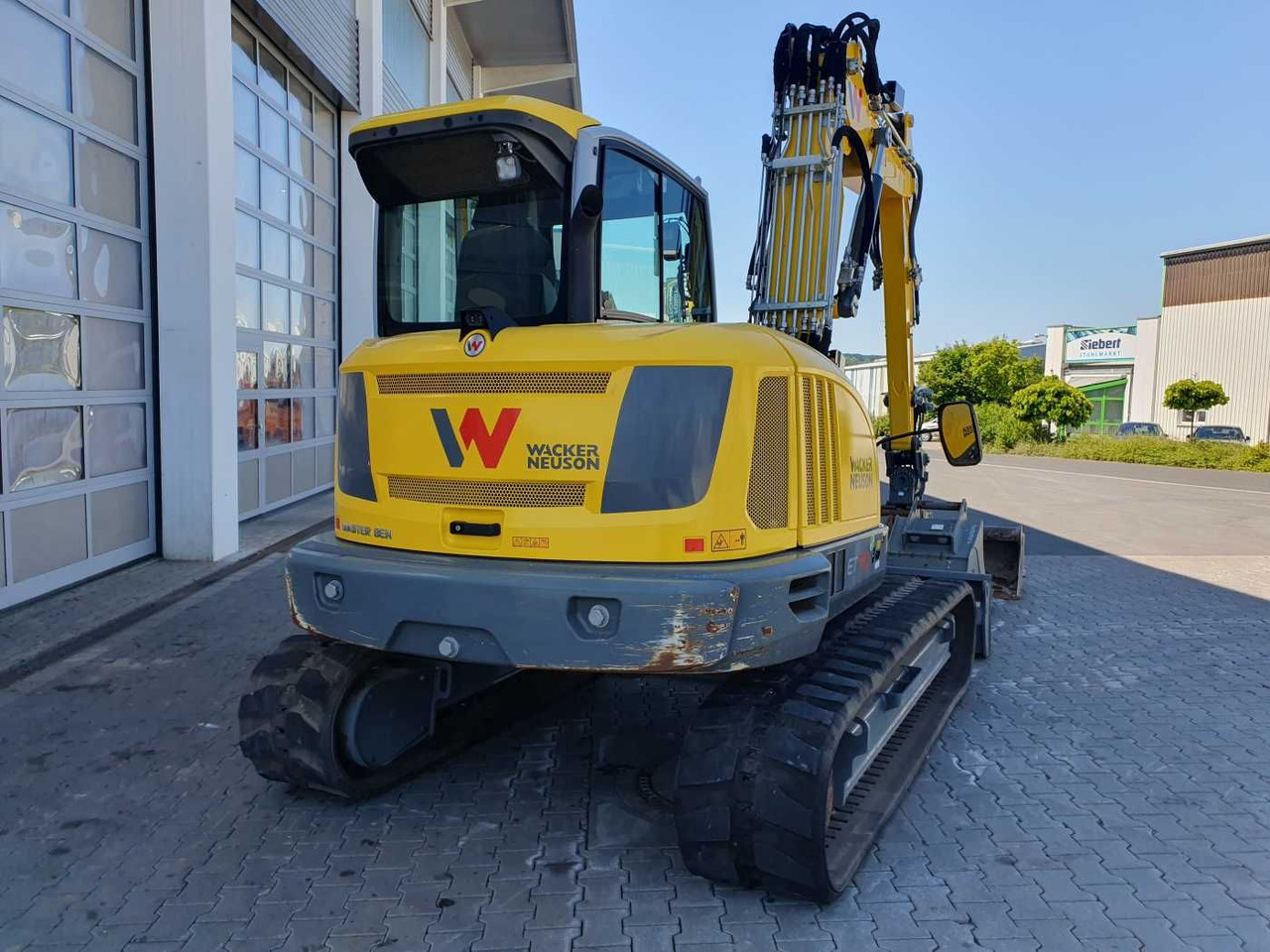 Wacker ET90 / HS08 / nur 1.244h! / Greifer/ Löffelpaket - Мини багер: слика 4 Wacker ET90 / HS08 / nur 1.244h! / Greifer/ Löffelpaket - Мини багер: слика 4