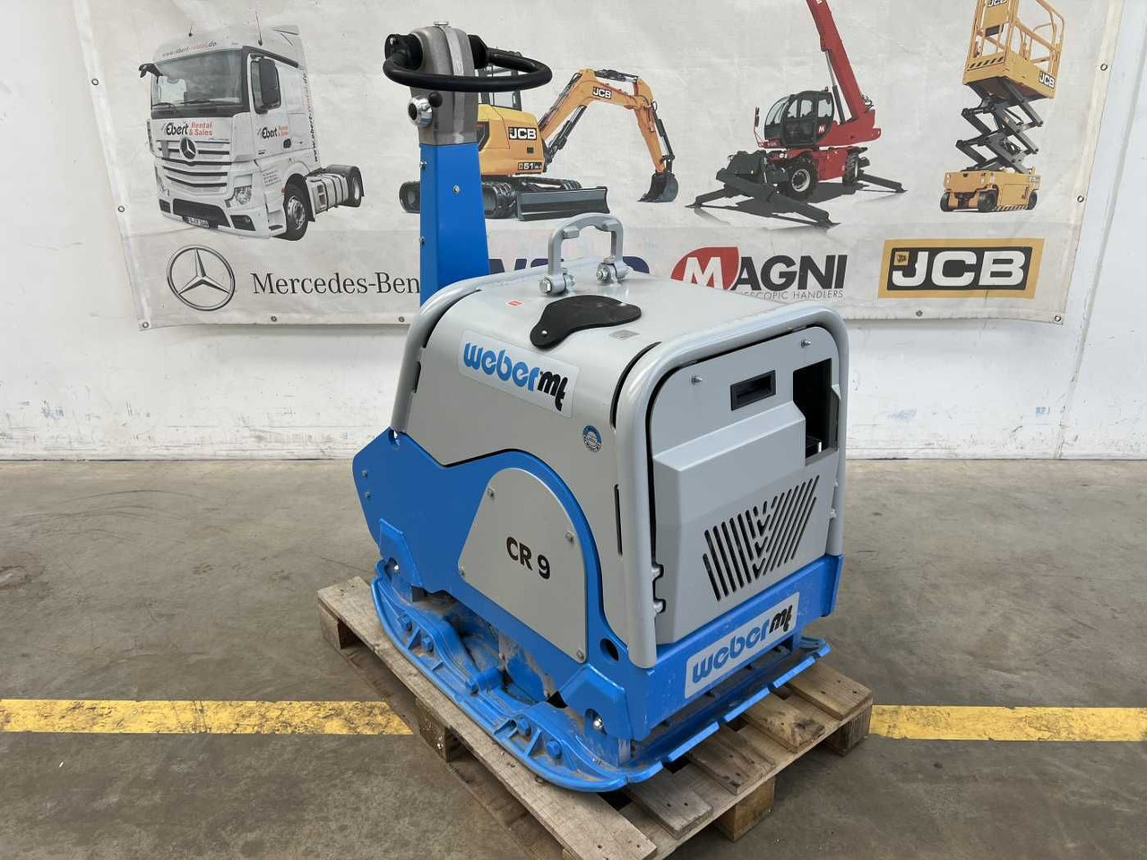 Weber CR 9 Hatz-Diesel / 736kg / E-Start / DEMO - Вибрациска плоча: слика 2 Weber CR 9 Hatz-Diesel / 736kg / E-Start / DEMO - Вибрациска плоча: слика 2
