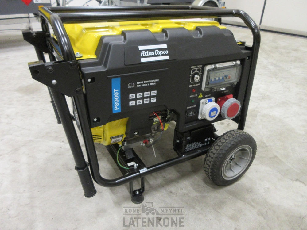 Генераторска поставка Atlas Copco P8000T AVR Generaattori: слика 13