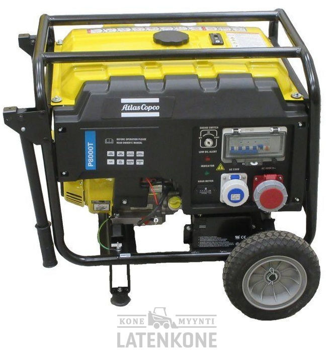 Atlas Copco P8000T AVR Generaattori - Генераторска поставка: слика 2 Atlas Copco P8000T AVR Generaattori - Генераторска поставка: слика 2