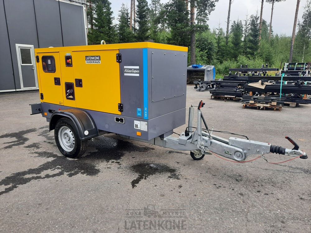 Atlas Copco QES 30 50 Hz Generaattori vetovarustuksella ID 4349 - Генераторска поставка: слика 2 Atlas Copco QES 30 50 Hz Generaattori vetovarustuksella ID 4349 - Генераторска поставка: слика 2
