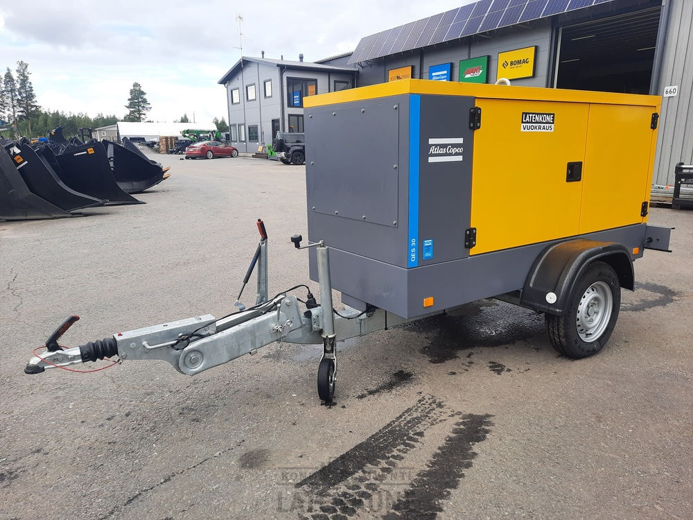 Atlas Copco QES 30 50 Hz Generaattori vetovarustuksella ID 4349 - Генераторска поставка: слика 4 Atlas Copco QES 30 50 Hz Generaattori vetovarustuksella ID 4349 - Генераторска поставка: слика 4