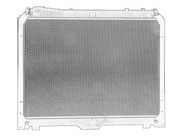 MERCEDES-BENZ OE Cooling Radiator A9615002700 - Радијатор за Камион: слика 1 MERCEDES-BENZ OE Cooling Radiator A9615002700 - Радијатор за Камион: слика 1