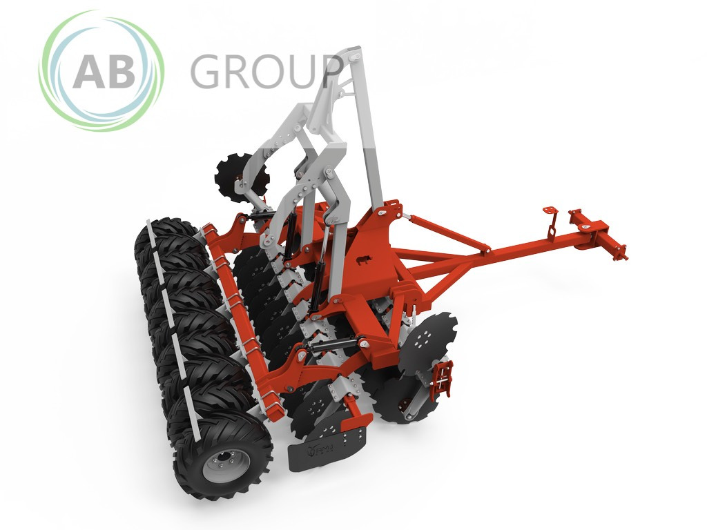 AMJ Agro Atos Drive trailed disc harrow 3.0 m - Ситнач со дискови: слика 1 AMJ Agro Atos Drive trailed disc harrow 3.0 m - Ситнач со дискови: слика 1