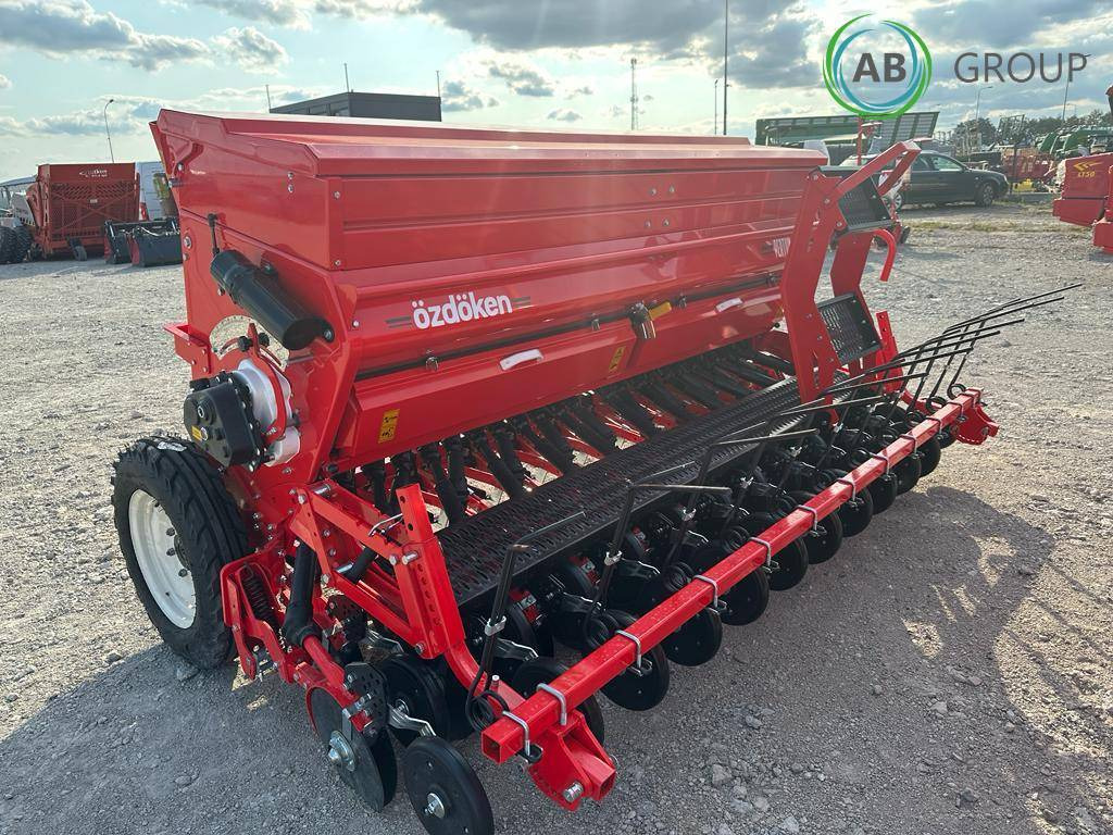 Mechanical trailed grain seeder Ozdoken Pertum-F 300 - Double-Disc Coulter - Семенска дупчалка: слика 1 Mechanical trailed grain seeder Ozdoken Pertum-F 300 - Double-Disc Coulter - Семенска дупчалка: слика 1