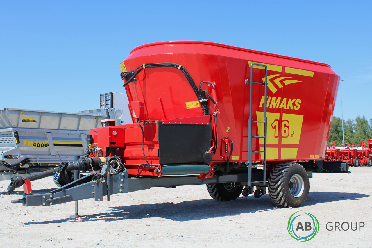TMR Mixer Fimaks FMV 16m³ - demo - Вагон за мешање сточна храна: слика 3 TMR Mixer Fimaks FMV 16m³ - demo - Вагон за мешање сточна храна: слика 3