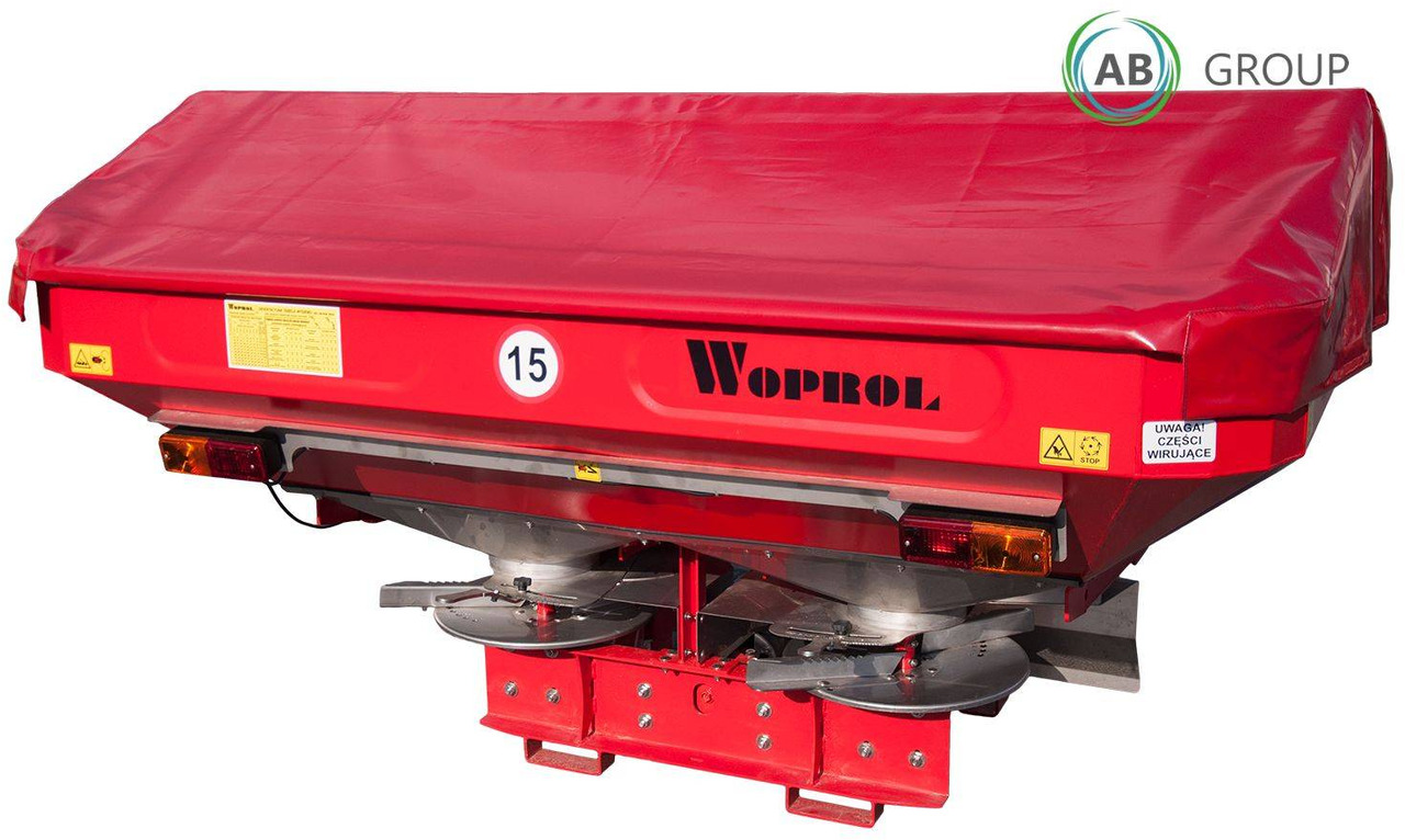 Woprol Fertilizer Spreader JUNIOR II PLUS (800kg, 1200kg, 1600kg) - Распрскувач на вештачко ѓубриво: слика 1 Woprol Fertilizer Spreader JUNIOR II PLUS (800kg, 1200kg, 1600kg) - Распрскувач на вештачко ѓубриво: слика 1