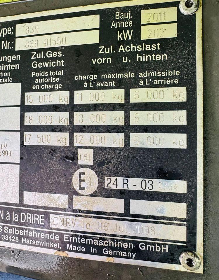 Claas Tucano 450 - Комбајн: слика 5 Claas Tucano 450 - Комбајн: слика 5