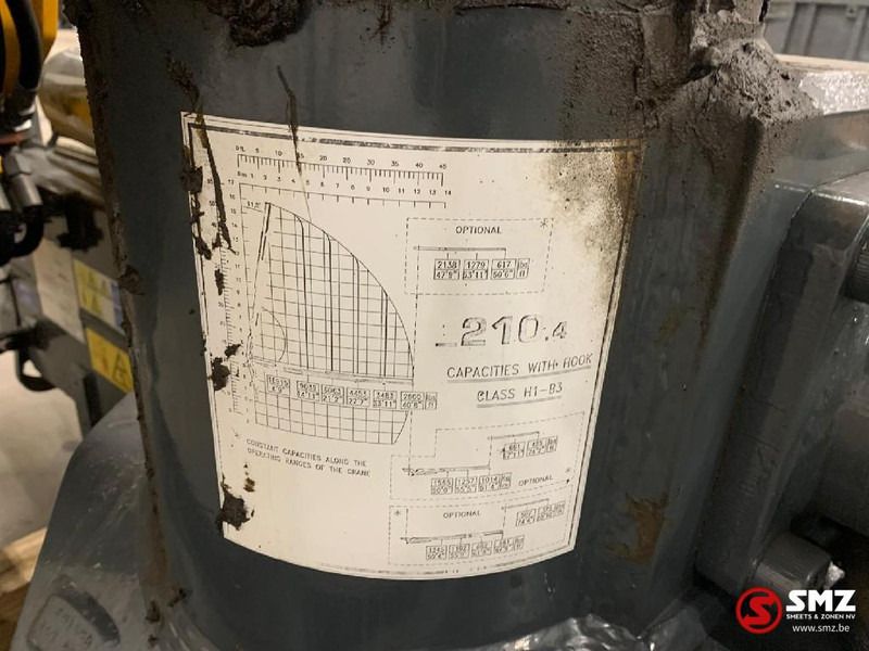 Copma Occ Autolaadkraan Copma 210 - 4 + JIB - Брана за Опрема за ракување со материјали: слика 5 Copma Occ Autolaadkraan Copma 210 - 4 + JIB - Брана за Опрема за ракување со материјали: слика 5