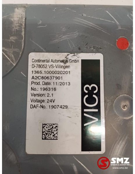 DAF Occ ECU VIC3 regeleenheid DAF - Единица за контрола за Камион: слика 5 DAF Occ ECU VIC3 regeleenheid DAF - Единица за контрола за Камион: слика 5