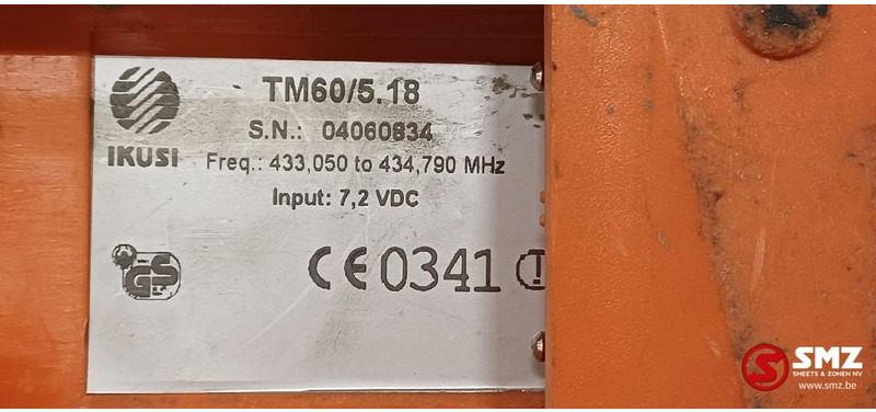 Diversen Occ afstandsbediening autolaadkraan TM60/5.18 Ikus - Брана: слика 3 Diversen Occ afstandsbediening autolaadkraan TM60/5.18 Ikus - Брана: слика 3