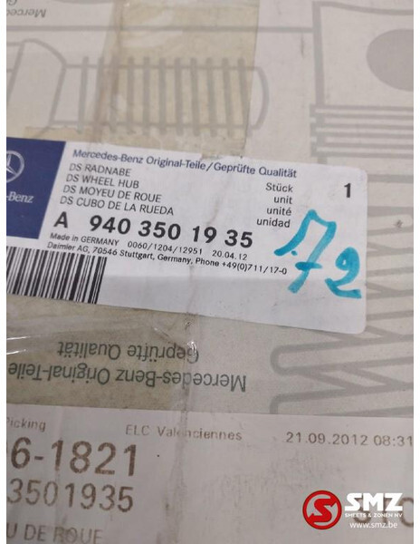 Mercedes-Benz Wielnaafreparatieset mercedes atego a9403501935 - Суспензија за Камион: слика 2 Mercedes-Benz Wielnaafreparatieset mercedes atego a9403501935 - Суспензија за Камион: слика 2
