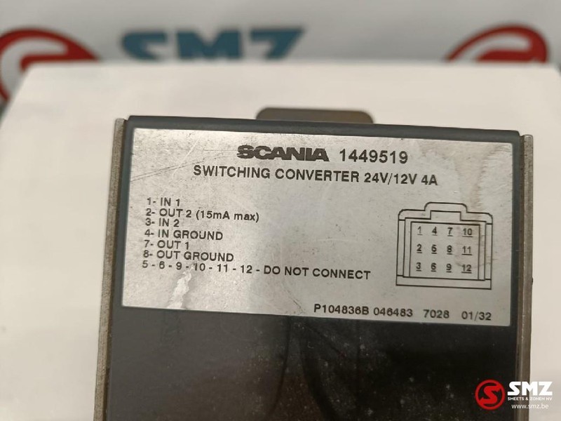 Scania Occ Ecu omvormer 24V/12V 4A Scania - Единица за контрола за Камион: слика 2 Scania Occ Ecu omvormer 24V/12V 4A Scania - Единица за контрола за Камион: слика 2
