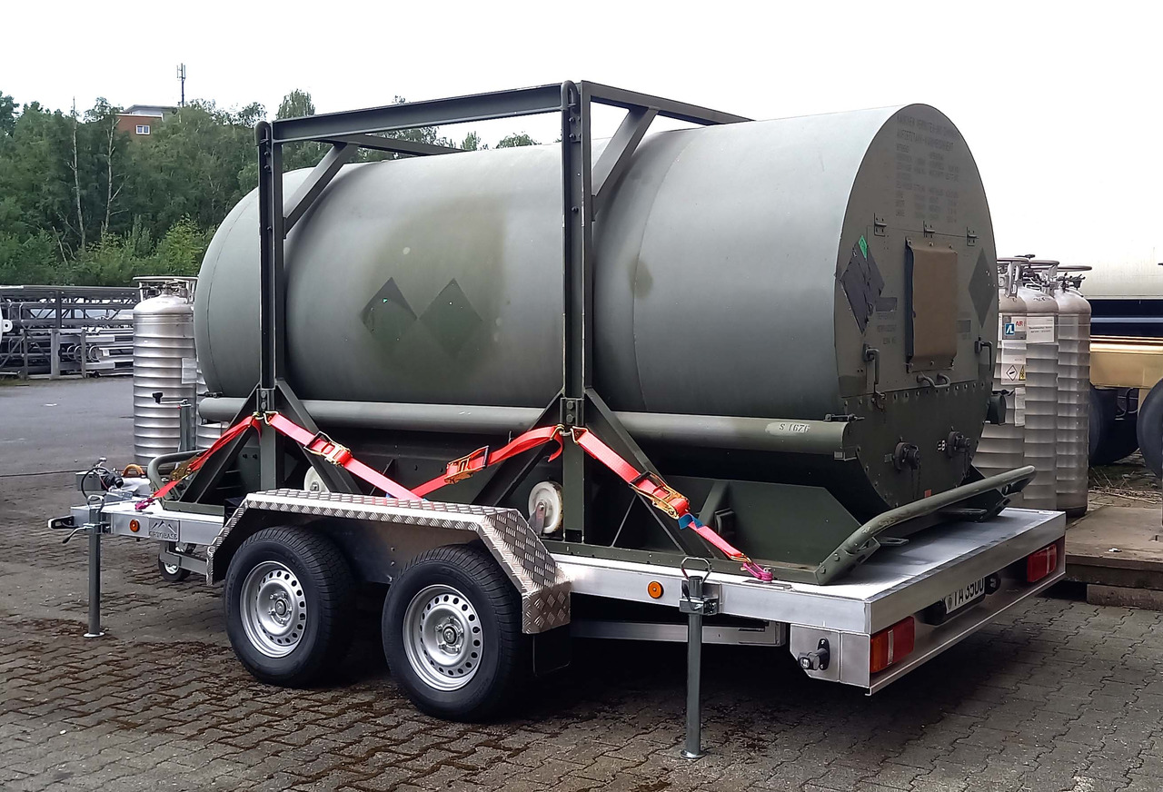 CRYOBASE Gas tank cryogenic trailer used for nitrogen, oxygen, argon - Приколка цистерна: слика 3 CRYOBASE Gas tank cryogenic trailer used for nitrogen, oxygen, argon - Приколка цистерна: слика 3
