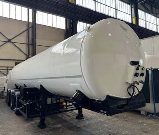 CRYOLOR Gas tank semi-trailer cryogenic used for nitrogen, argon, oxygen, LIN, LOX, LAR. - Полуприколка цистерна: слика 1 CRYOLOR Gas tank semi-trailer cryogenic used for nitrogen, argon, oxygen, LIN, LOX, LAR. - Полуприколка цистерна: слика 1