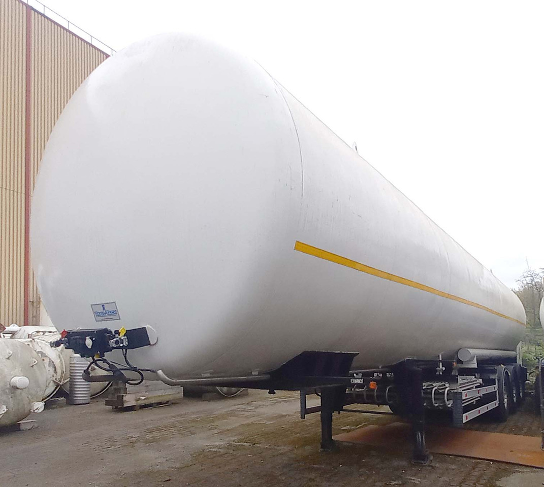 Cryocan Gas tank cryogenic semi-trailer used for LNG Methane - Полуприколка цистерна: слика 1 Cryocan Gas tank cryogenic semi-trailer used for LNG Methane - Полуприколка цистерна: слика 1
