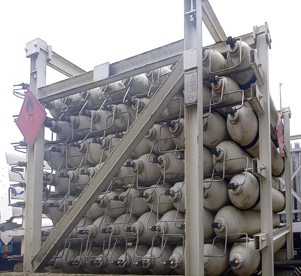 SAMRO Gas semi-trailer tube used for CNG Methane Erdgas 200 Bar - Приколка: слика 3 SAMRO Gas semi-trailer tube used for CNG Methane Erdgas 200 Bar - Приколка: слика 3