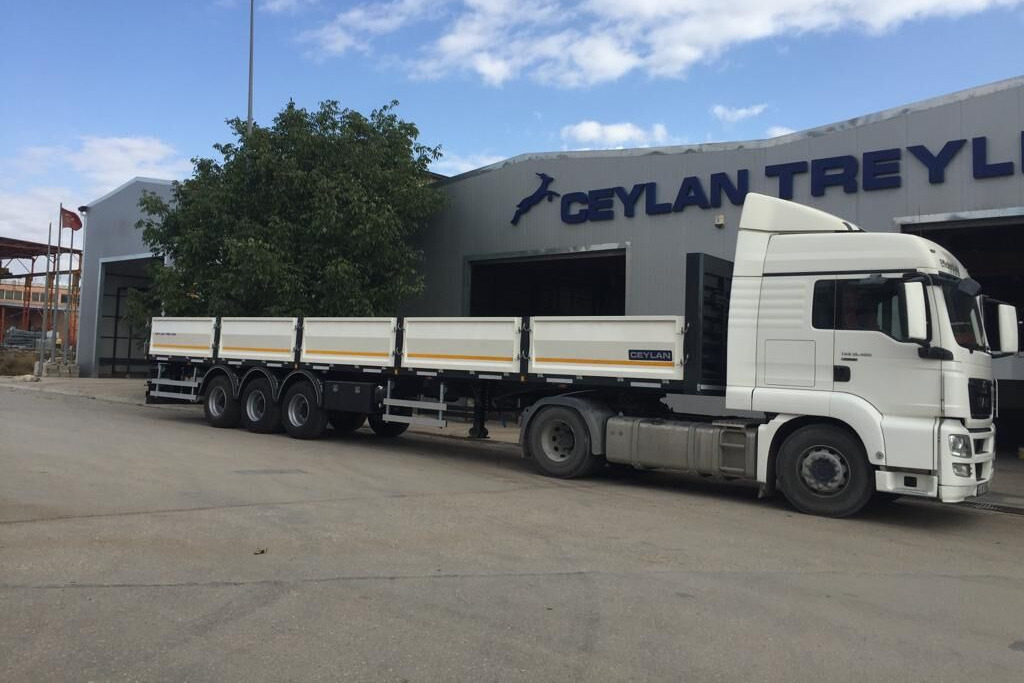 Нов Полуприколка платформа CEYLAN 3 AXLES FLATBED&PLATFORM WITH SIDE COVER: слика 12 Нов Полуприколка платформа CEYLAN 3 AXLES FLATBED&PLATFORM WITH SIDE COVER: слика 12