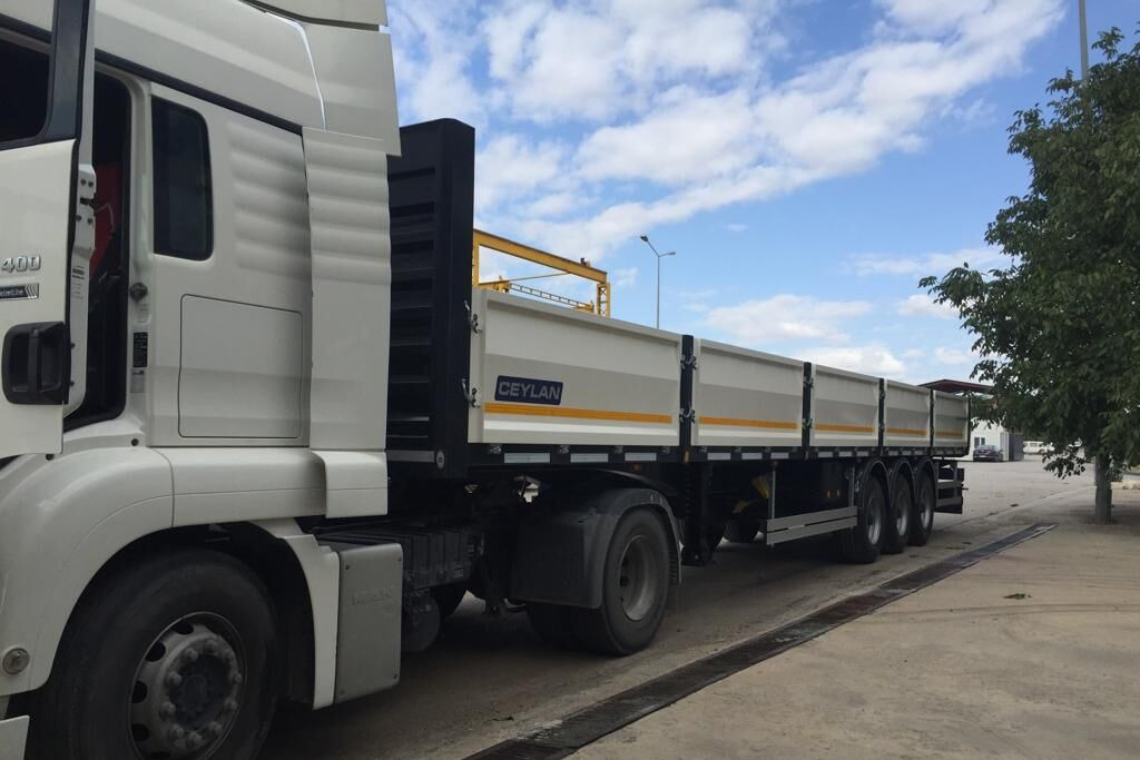 Нов Полуприколка платформа CEYLAN 3 AXLES FLATBED&PLATFORM WITH SIDE COVER: слика 18 Нов Полуприколка платформа CEYLAN 3 AXLES FLATBED&PLATFORM WITH SIDE COVER: слика 18