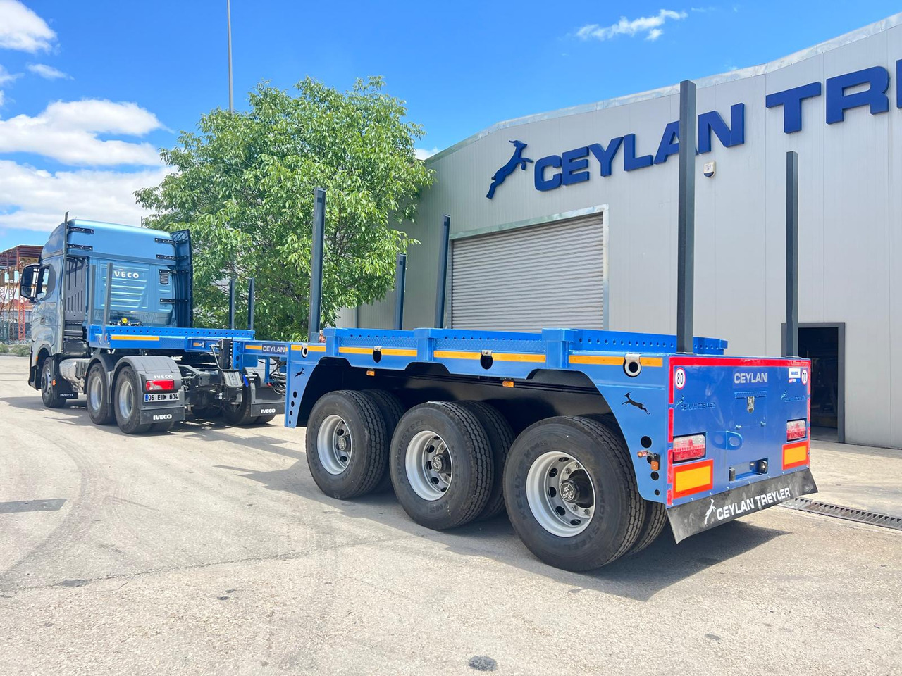 Нов Полуприколка платформа CEYLAN 3 AXLES FLATBED&PLATFORM WITH SIDE COVER: слика 7 Нов Полуприколка платформа CEYLAN 3 AXLES FLATBED&PLATFORM WITH SIDE COVER: слика 7