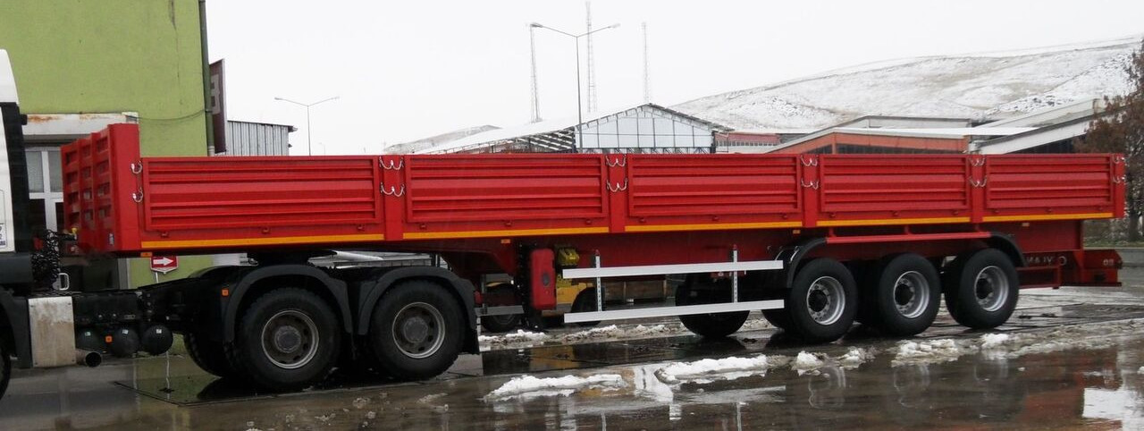 Нов Полуприколка платформа CEYLAN 3 AXLES FLATBED&PLATFORM WITH SIDE COVER: слика 14 Нов Полуприколка платформа CEYLAN 3 AXLES FLATBED&PLATFORM WITH SIDE COVER: слика 14