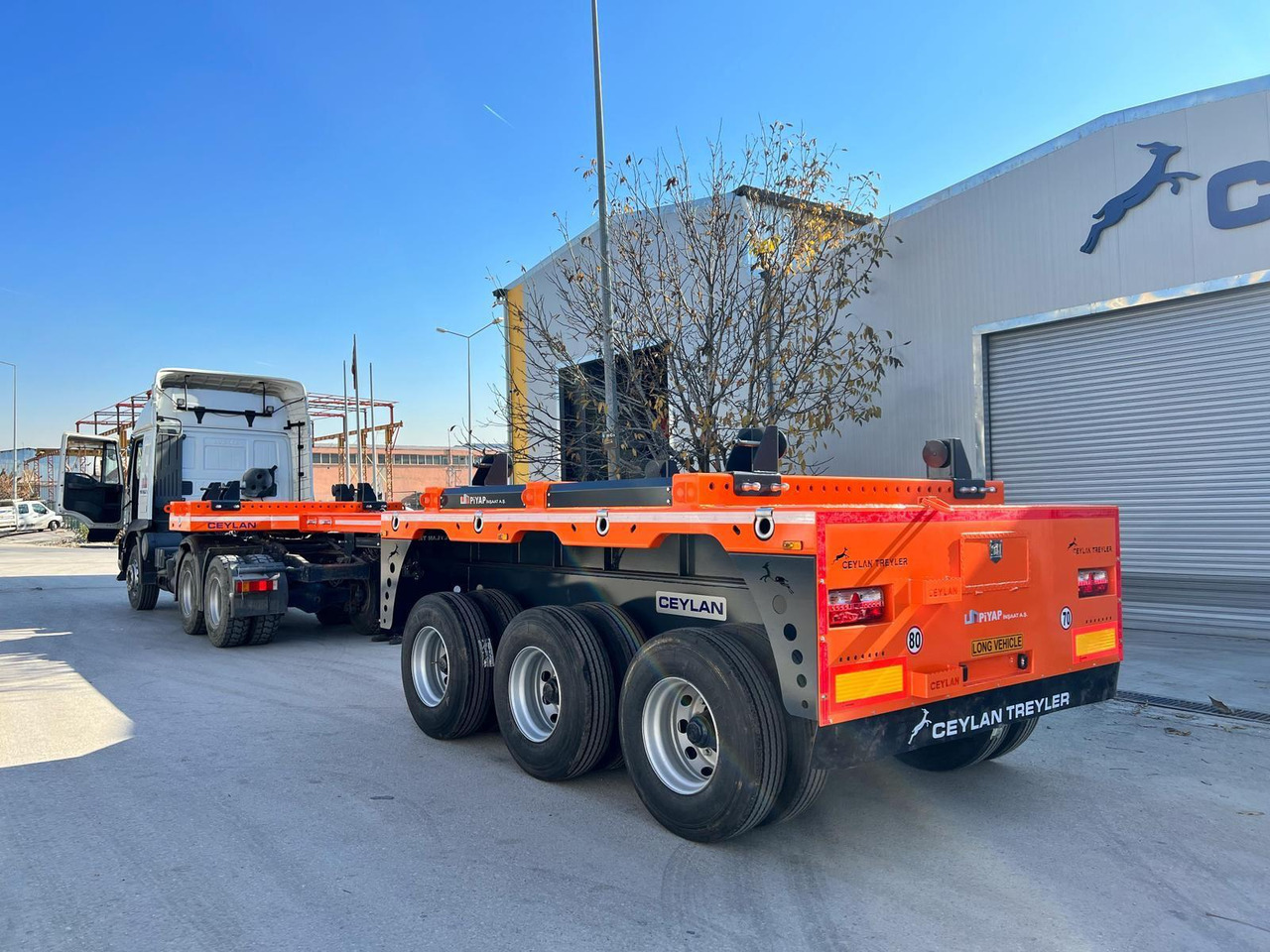 Нов Полуприколка платформа CEYLAN 3 AXLES FLATBED&PLATFORM WITH SIDE COVER: слика 8 Нов Полуприколка платформа CEYLAN 3 AXLES FLATBED&PLATFORM WITH SIDE COVER: слика 8