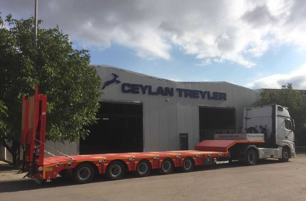 CEYLAN 3 AXLES STANDART & EXTENDABLE LOWBED - Полуприколка за низок утовар: слика 4 CEYLAN 3 AXLES STANDART & EXTENDABLE LOWBED - Полуприколка за низок утовар: слика 4
