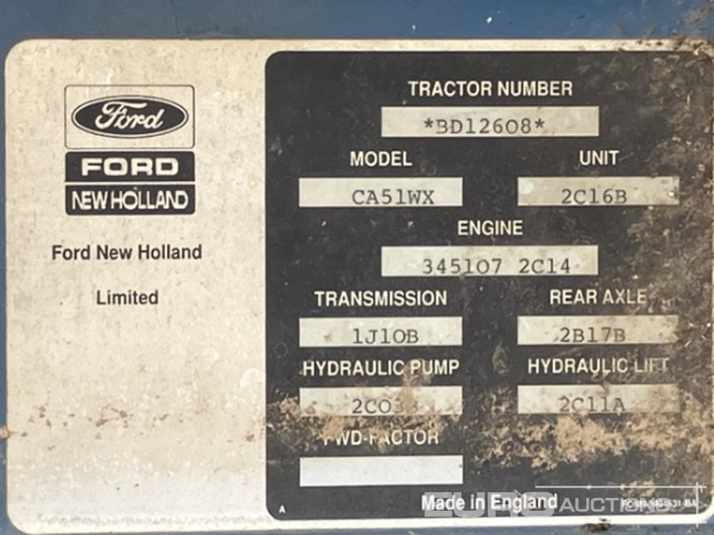 1995 Ford 3930 - Трактор: слика 4 1995 Ford 3930 - Трактор: слика 4