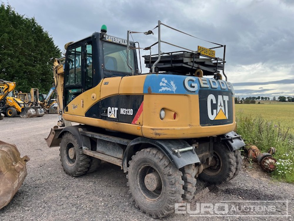 2008 CAT M313D - Багер на тркала: слика 3 2008 CAT M313D - Багер на тркала: слика 3