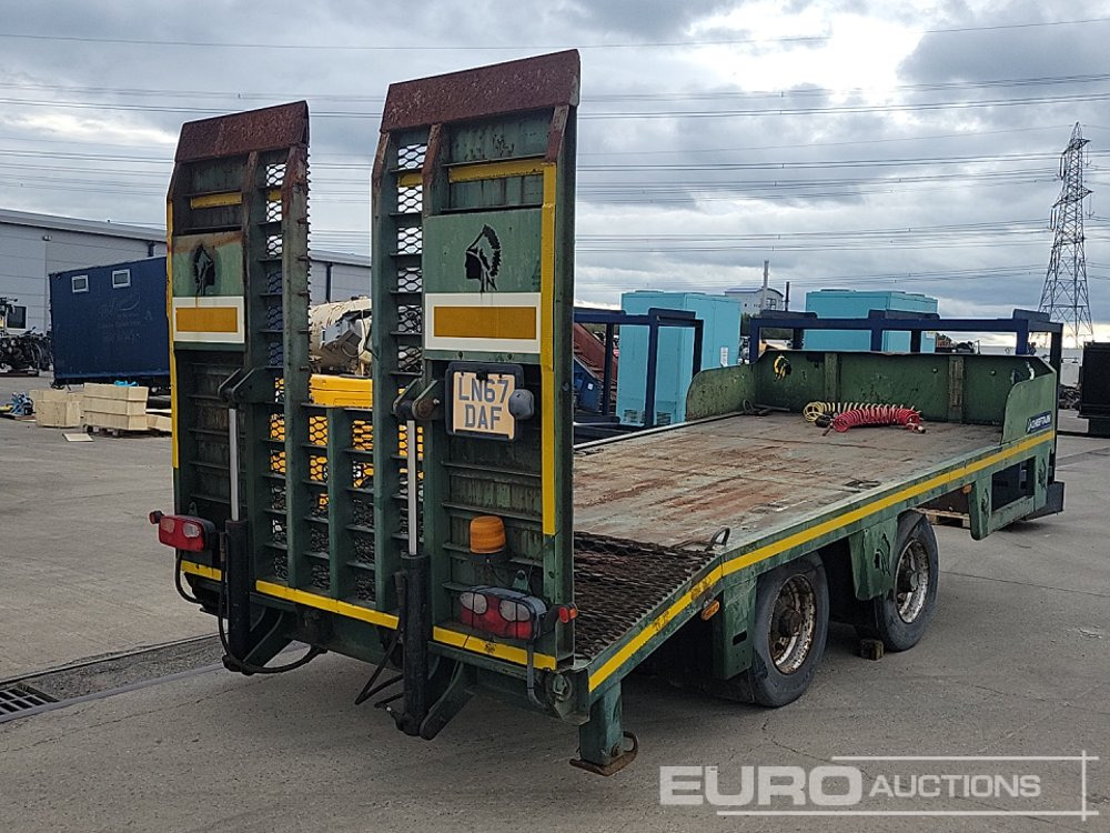 2010 Cheiftan Twin Axle Draw Bar Plant Trailer, Air Brakes, Hydraulic Ramp - Приколка за градежни машини: слика 5 2010 Cheiftan Twin Axle Draw Bar Plant Trailer, Air Brakes, Hydraulic Ramp - Приколка за градежни машини: слика 5